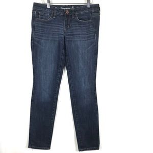 American Eagle Super Skinny Jean Size 6 Women Blue